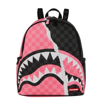 SPRAYGROUND - Zaino Pink and Black Tear Shark in Paris...