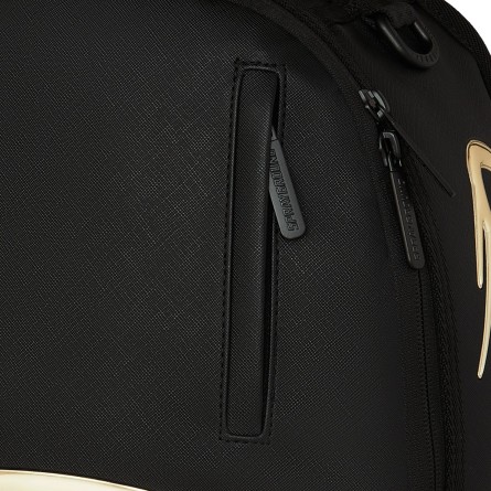 SPRAYGROUND - Mochila dorada y peligrosa