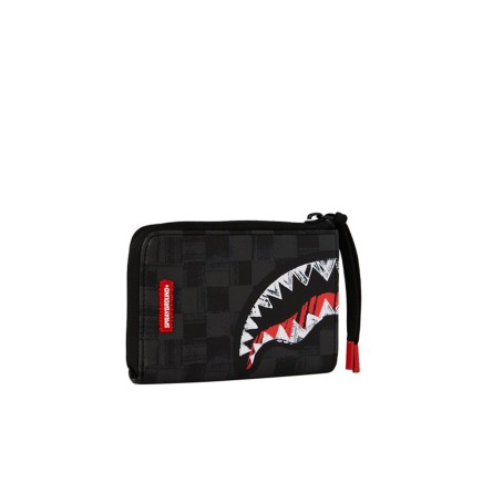 SPRAYGROUND - Portafoglio Scribble Shark