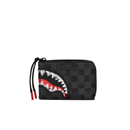 SPRAYGROUND - Scribble Shark Geldbörse