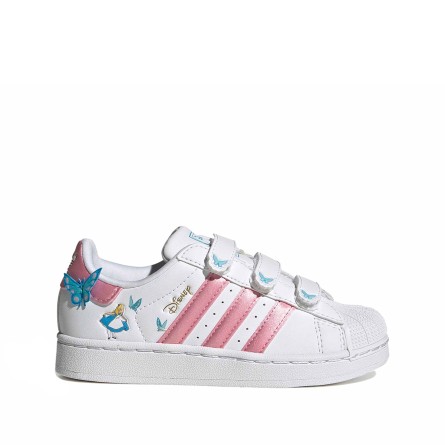 ADIDAS ORIGINALS x DISNEY - Turnschuhe Superstar II Komfort-Verschluss Cindarella
