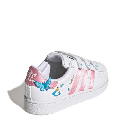 ADIDAS ORIGINALS x DISNEY - Turnschuhe Superstar II Komfort-Verschluss Cindarella