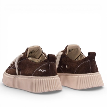 RHUN - Sneakers 2020 Treble Gamuza Marrón