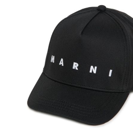 MARNI - Unisex baby hat with logo