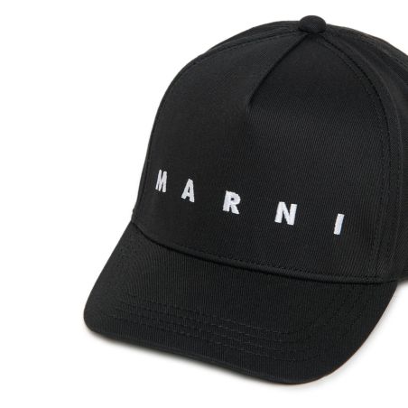 MARNI - Unisex baby hat with logo