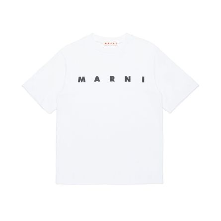 MARNI - Unisex child T-shirt with lettering logo
