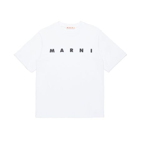 MARNI - Unisex child T-shirt with lettering logo