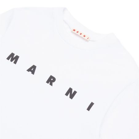 MARNI - T-shirt unisexe pour enfants avec logo en lettres