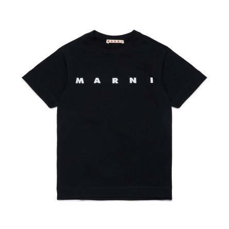 MARNI - T-shirt unisex bambino con logo lettering