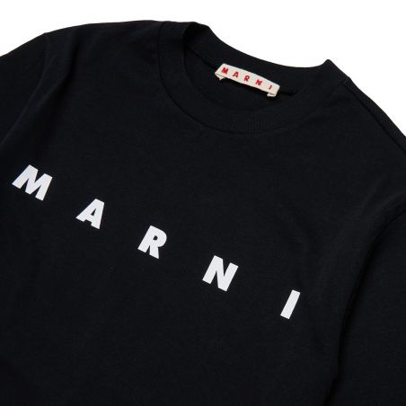MARNI - Unisex child T-shirt with lettering logo
