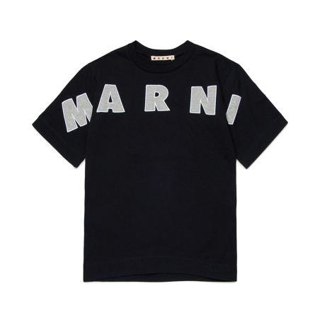 MARNI - T-shirt unisexe pour enfants avec logo brodé