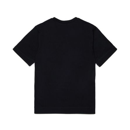 MARNI - Camiseta unisex infantil con logotipo bordado