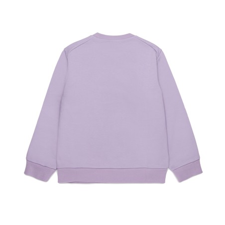 MARNI - Felpa girocollo da bambina con logo lettering