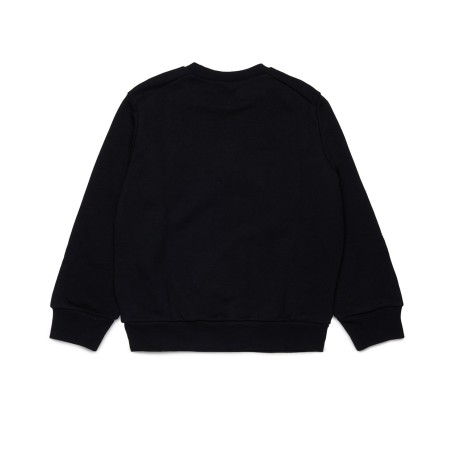 MARNI - Felpa girocollo unisex bambino con logo lettering