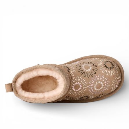 UGG - Classic Ultra Mini Sun Stitch ankle boot