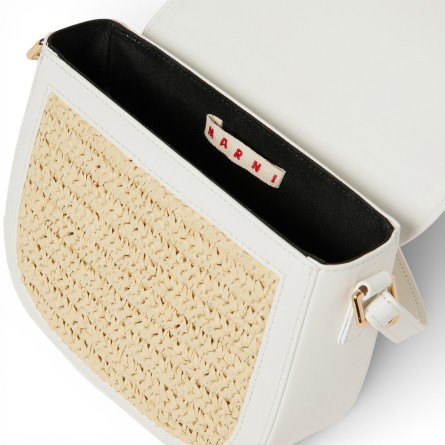 MARNI - Mini Shoulder Bag with Logo Patch