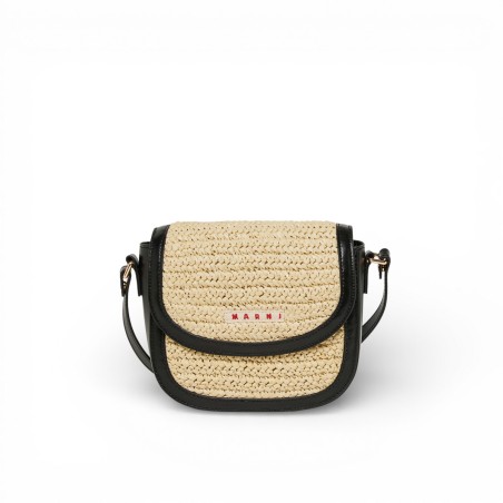 MARNI - Mini Shoulder Bag with Logo Patch