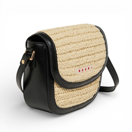 MARNI - Mini Borsa a tracolla con patch logo