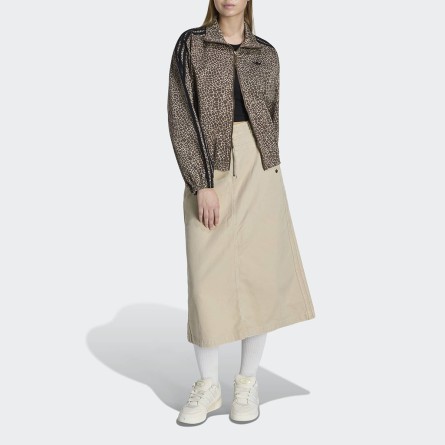 ADIDAS ORIGINALS - Firebird Oversized Sweatshirt AOP Denim