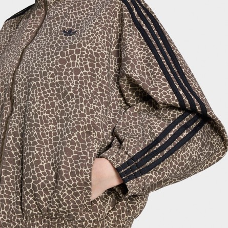 ADIDAS ORIGINALS - Sudadera Firebird Oversized AOP Denim