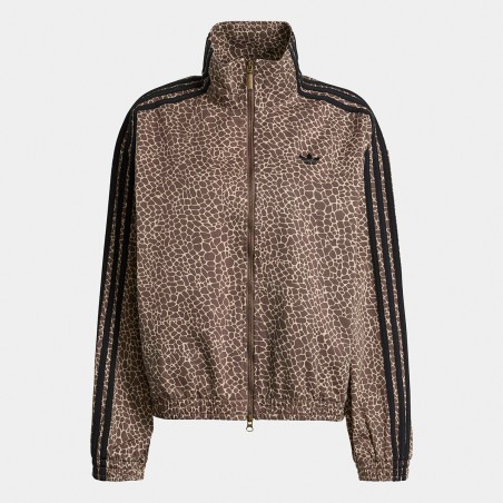ADIDAS ORIGINALS - Sudadera Firebird Oversized AOP Denim