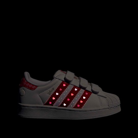 ADIDAS ORIGINALS x DISNEY - Mädchen-Turnschuhe Superstar Led Lights Comfort Closure