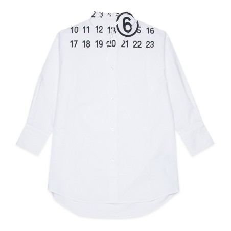 MM6 - Langes Hemd mit Logo