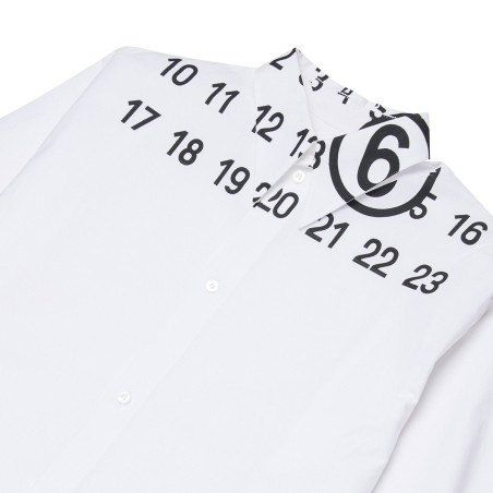 MM6 - Chemise longue avec logo