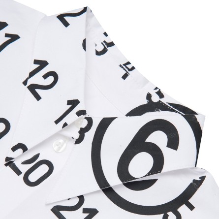 MM6 - Langes Hemd mit Logo