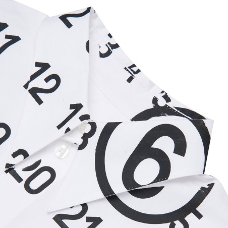 MM6 - Chemise longue avec logo