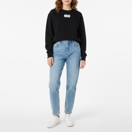 MM6 - Sudadera de cuello redondo con logotipo