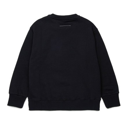 MM6 - Sudadera de cuello redondo con logotipo
