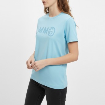 MM6 - T-shirt with logo iconic 2