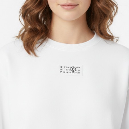MM6 - Logo crewneck sweatshirt