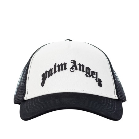 PALM ANGELS - Hat with embossed lettering logo