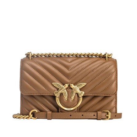 PINKO - Mini Love Bag Sac à bandoulière à chevrons