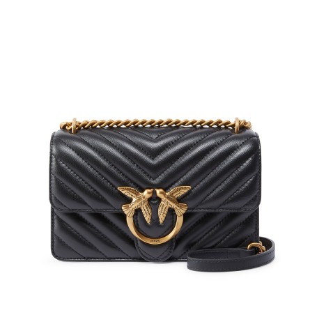 PINKO - Mini Love Bag Bolso de hombro One Chevron