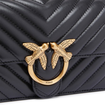 PINKO - Mini Love Bag One Chevron Umhängetasche