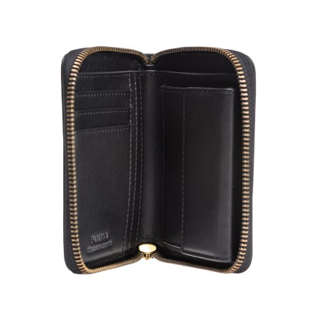 PINKO - Portafoglio zip around con logo Love Birds Diamond Cut