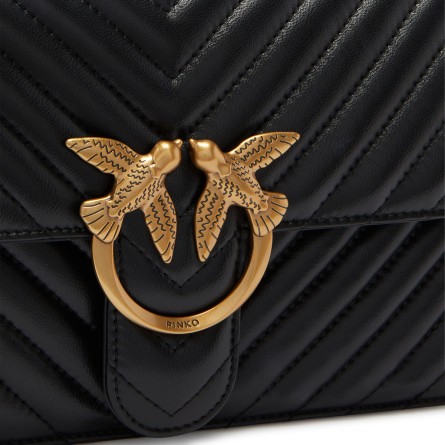 PINKO - Bolso mediano Classic Love Bag One