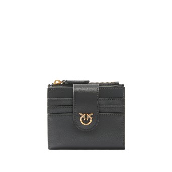 PINKO - Mini wallet with Love Birds logo