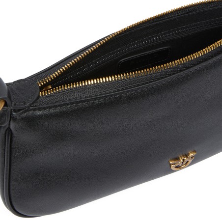 PINKO - Mini sac à bandoulière demi-lune