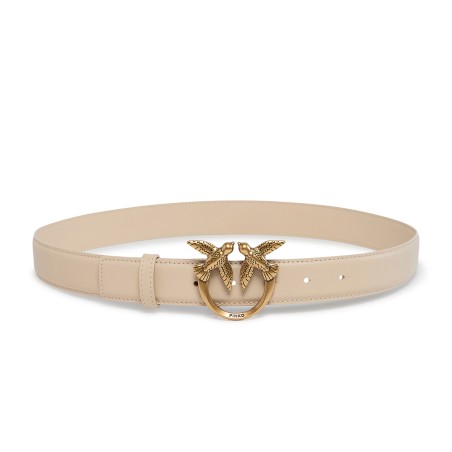 PINKO - Ceinture en cuir Love Birds