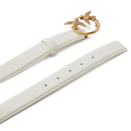 PINKO - Ceinture en cuir Love Birds