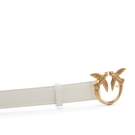 PINKO - Ceinture en cuir Love Birds