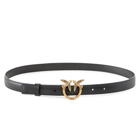 PINKO - Love Birds Leather Belt
