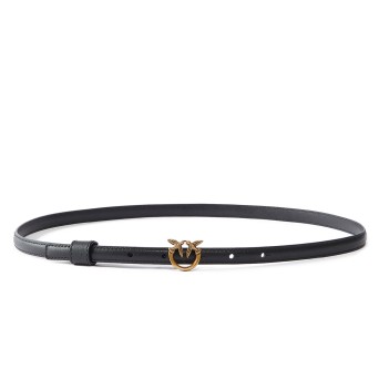 PINKO - Love Birds Leather Belt
