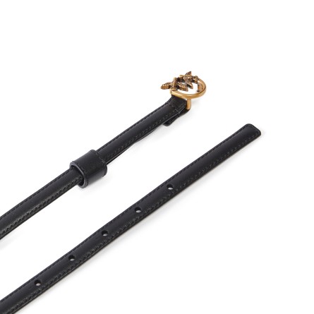 PINKO - Love Birds Leather Belt