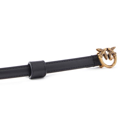 PINKO - Cintura in pelle Love Birds