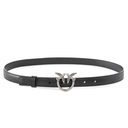 PINKO - Love Birds Leather Belt